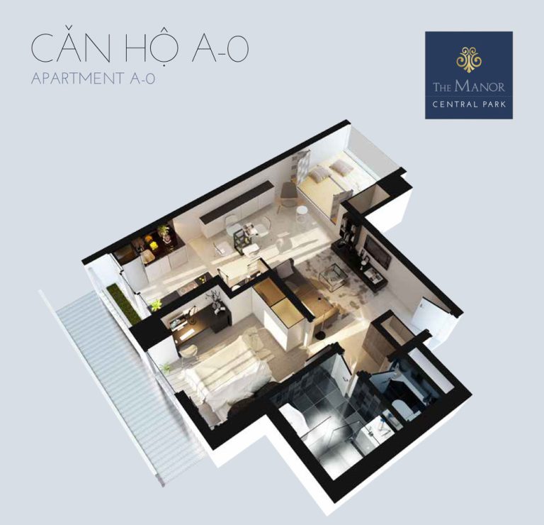 căn hộ 1 ngủ the manor central park nguyễn xiển căn hộ 1 ngủ the manor central park nguyễn xiển
