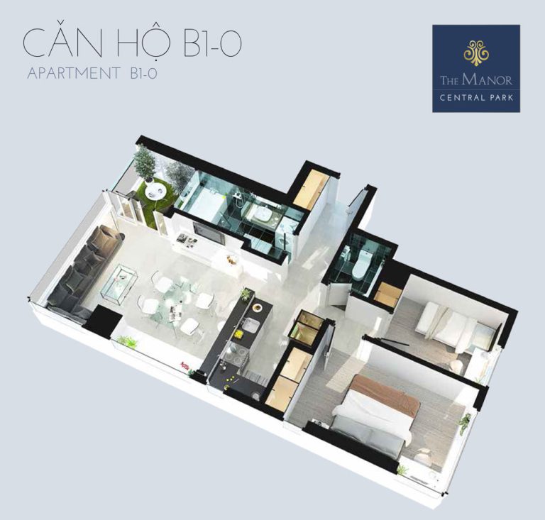 căn hộ 1 ngủ + the manor central park nguyễn xiển căn hộ 1 ngủ + the manor central park nguyễn xiển