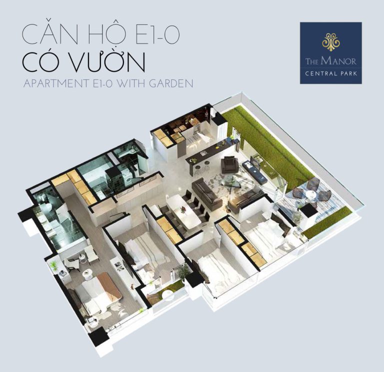 căn hộ chung cư có sân vườn dự án the manor central park căn hộ chung cư có sân vườn dự án the manor central park